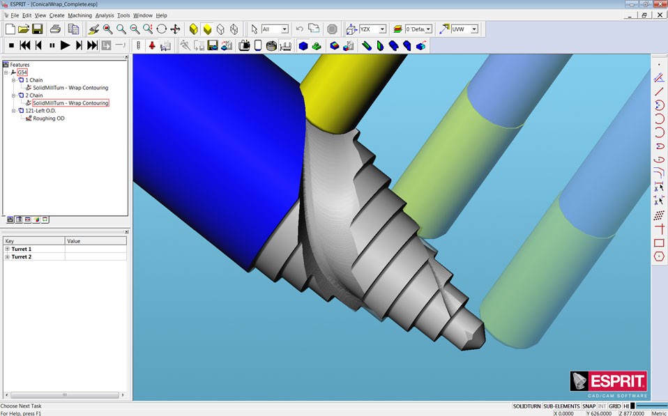 DP Technology推出創新CAM解決方案，ESPRIT 2015- 提高您的生產力與自動化能力